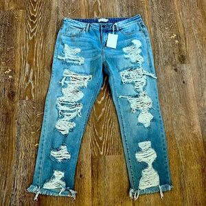 Cello slim boyfriend jeans